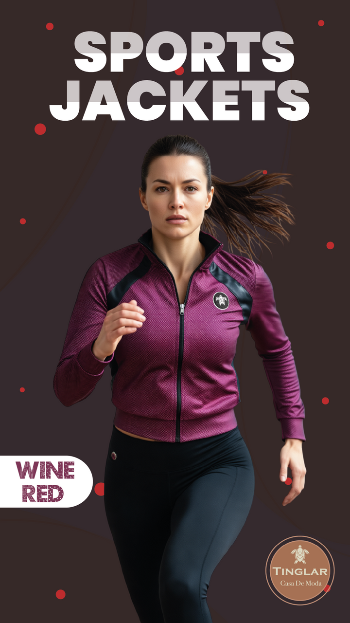 Sports Jacket Wine Red