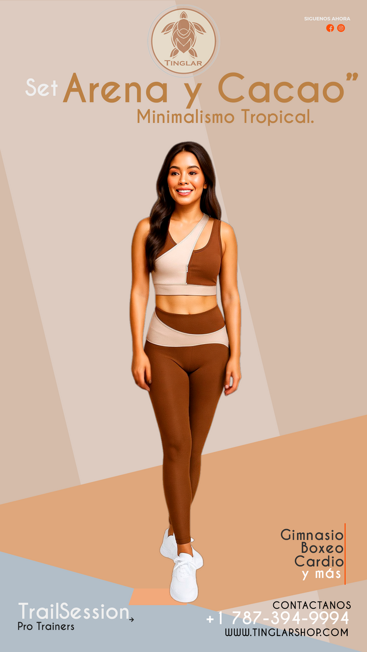 Set Arena y Cacao
