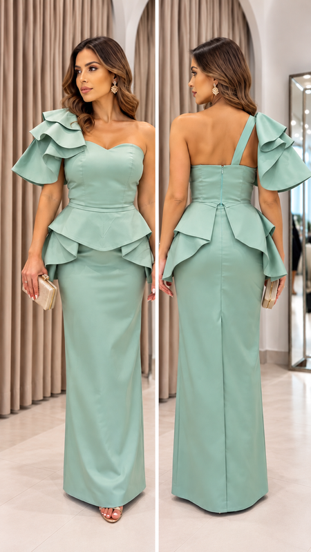 Asymmetric One-Shoulder